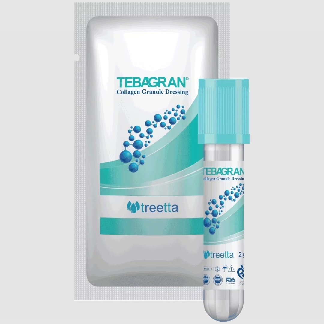 طباگرن – پانسمان گرانول کلاژن 2 گرمی